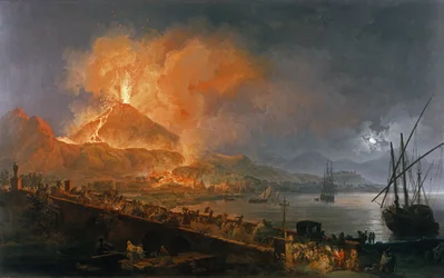 Éruption du Vésuve en 1771